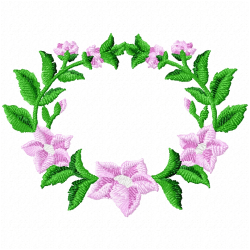 Flowers Embroidery Design 5 Flowers Embroidery Design 5